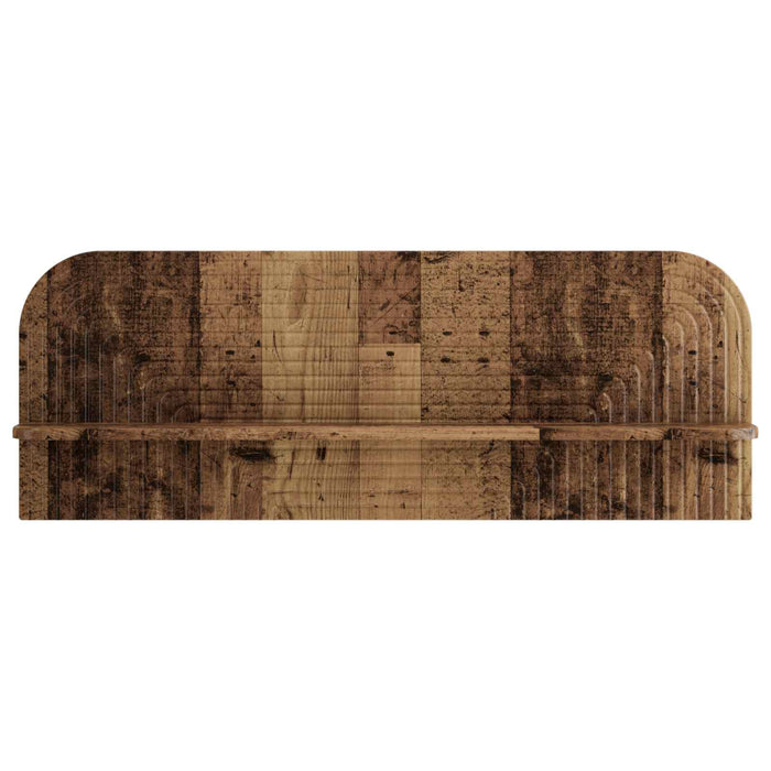 Raft de perete 2 buc. Lemn vechi 102 x 13.5 x 37.5 cm WALTI