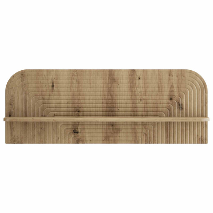 Raft de perete 2 buc. Stejar Artizanal 102 x 13.5 x 37.5 cm WALTI