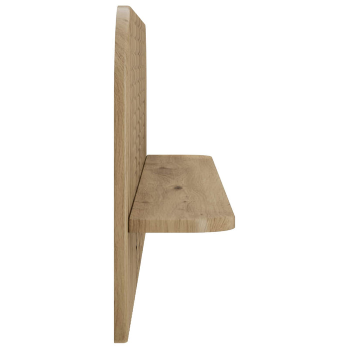 Raft de perete 2 buc. Stejar Artizanal 102 x 13.5 x 37.5 cm WALTI