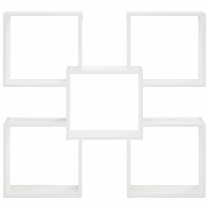 Raft de perete Alb 99,5 x 17 x 91 cm Lemn prelucrat WALTI
