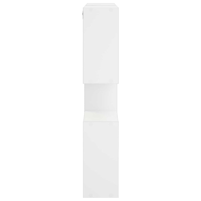 Raft de perete Alb 99,5 x 17 x 91 cm Lemn prelucrat WALTI