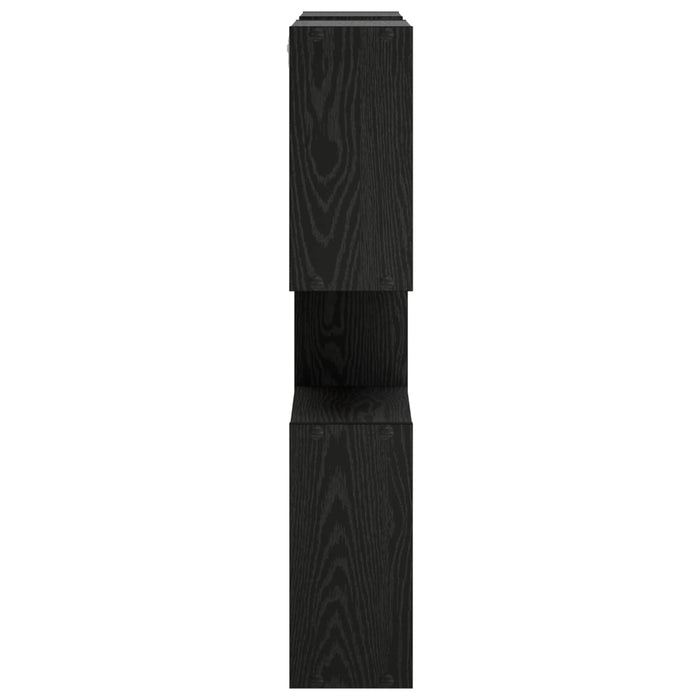 Raft de perete Negru 99,5 x 17 x 91 cm Lemn prelucrat WALTI
