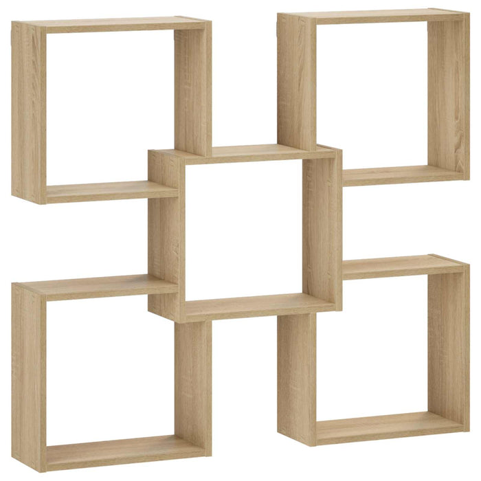 Raft de perete Stejar Sonoma 99,5 x 17 x 91 cm Lemn prelucrat WALTI