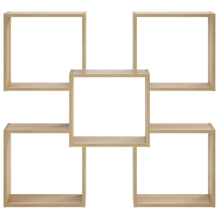 Raft de perete Stejar Sonoma 99,5 x 17 x 91 cm Lemn prelucrat WALTI