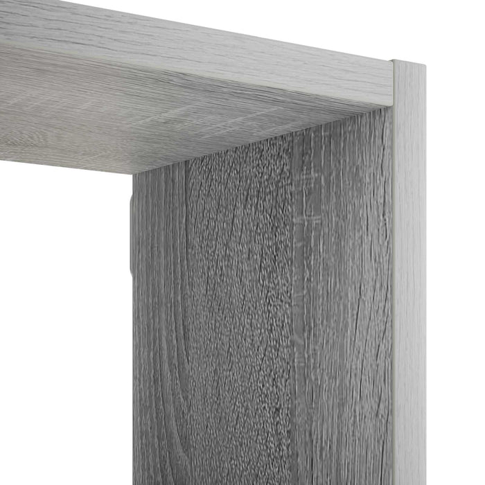 Raft de perete Sonoma gri 99,5 x 17 x 91 cm Lemn prelucrat WALTI