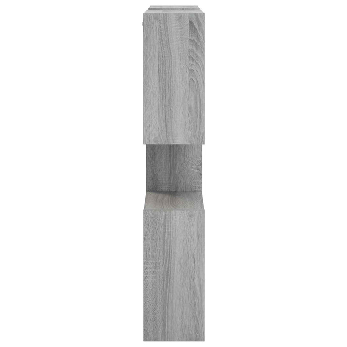 Raft de perete Sonoma gri 99,5 x 17 x 91 cm Lemn prelucrat WALTI