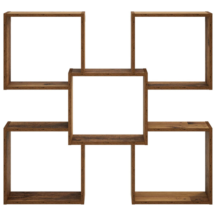 Raft de perete Lemn vechi 99,5 x 17 x 91 cm Lemn prelucrat WALTI