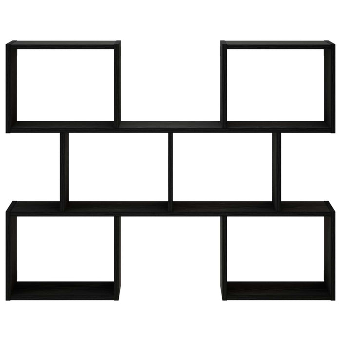 Raft de perete Negru 103 x 17 x 80 cm Lemn prelucrat WALTI