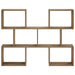 Raft de perete Stejar Artizanal 103 x 17 x 80 cm Lemn prelucrat - WALTI WALTI