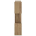 Raft de perete Stejar Artizanal 103 x 17 x 80 cm Lemn prelucrat - WALTI WALTI