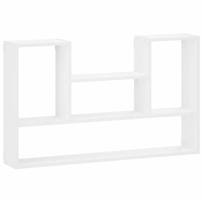 Raft de perete Alb 100 x 17 x 60 cm Lemn prelucrat WALTI