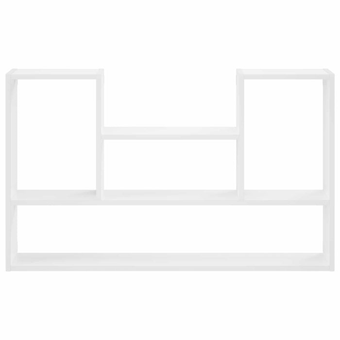 Raft de perete Alb 100 x 17 x 60 cm Lemn prelucrat WALTI