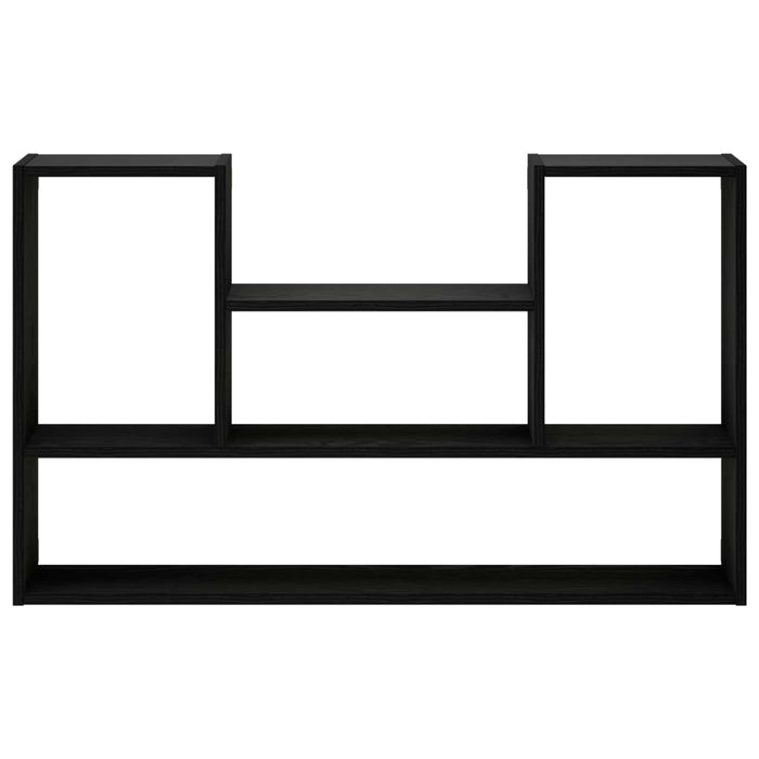 Raft de perete Negru 100 x 17 x 60 cm Lemn prelucrat WALTI