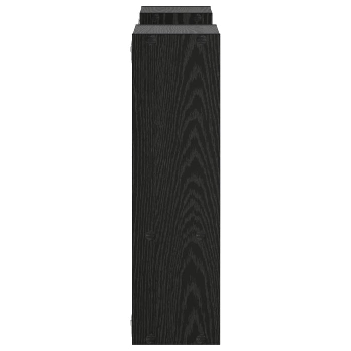 Raft de perete Negru 100 x 17 x 60 cm Lemn prelucrat WALTI