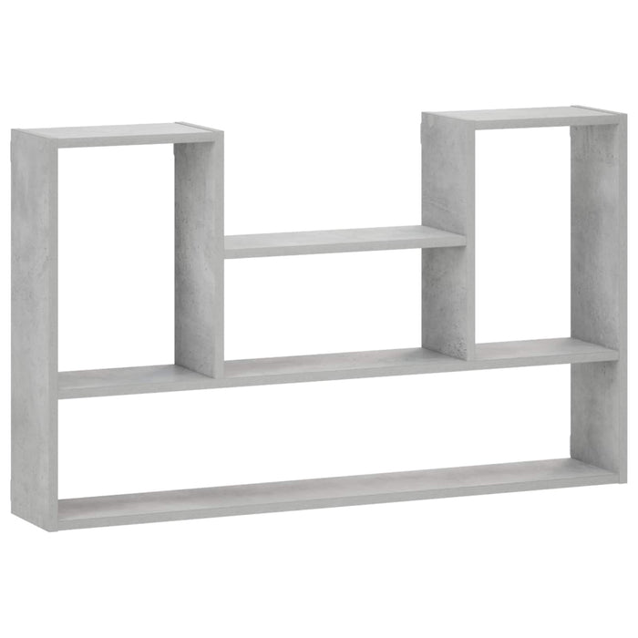 Raft de perete Gri Beton 100 x 17 x 60 cm Lemn prelucrat WALTI