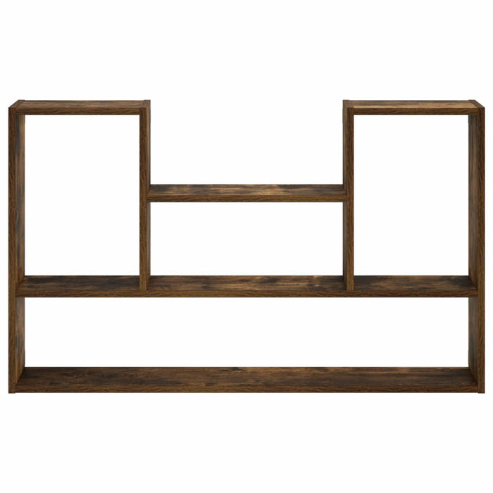 Raft de perete Stejar fumuriu 100 x 17 x 60 cm Lemn prelucrat WALTI