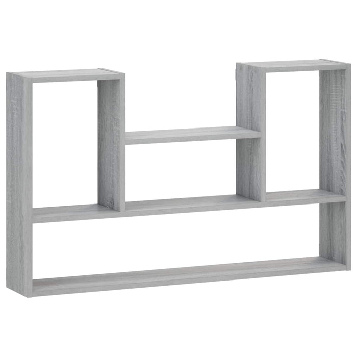 Raft de perete Sonoma gri 100 x 17 x 60 cm Lemn prelucrat WALTI