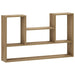 Raft de perete Stejar Artizanal 100 x 17 x 60 cm Lemn prelucrat - WALTI WALTI