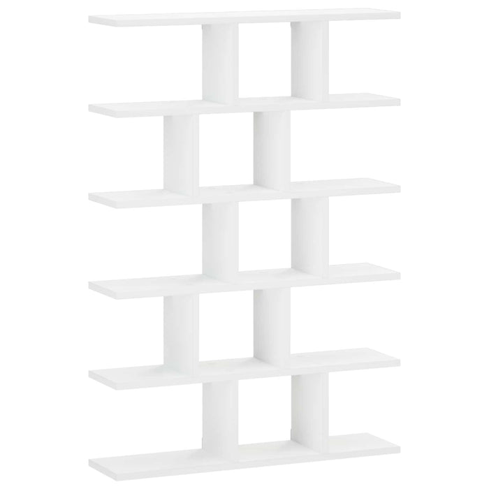 Raft de perete Alb 70 x 17 x 101 cm Lemn prelucrat WALTI