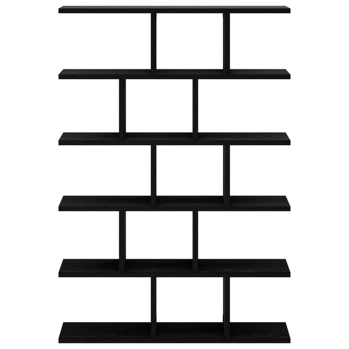 Raft de perete Stejar Negru 70 x 17 x 101 cm Lemn prelucrat WALTI