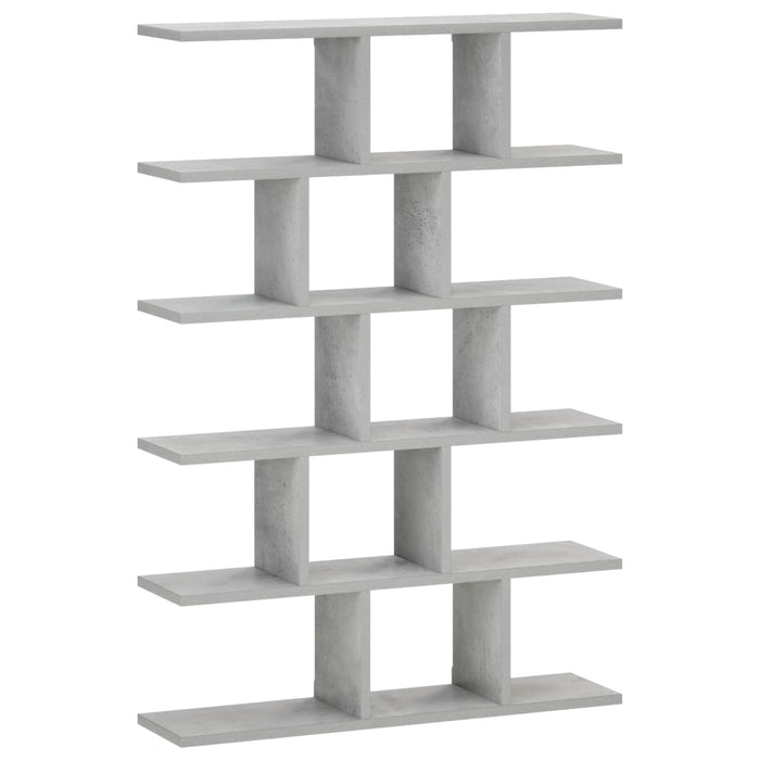 Raft de perete Gri Beton 70 x 17 x 101 cm Lemn prelucrat WALTI