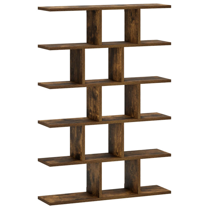 Raft de perete Stejar fumuriu 70 x 17 x 101 cm Lemn prelucrat WALTI