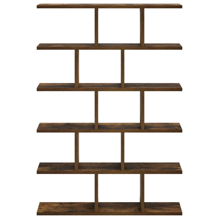 Raft de perete Stejar fumuriu 70 x 17 x 101 cm Lemn prelucrat WALTI