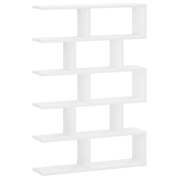 Raft de perete Alb 70 x 17 x 101 cm Lemn prelucrat WALTI