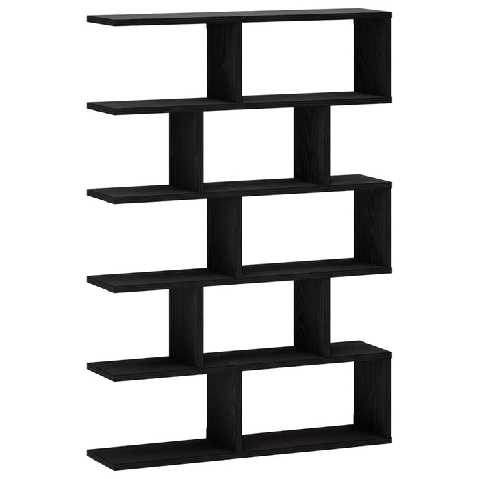 Raft de perete Stejar Negru 70 x 17 x 101 cm Lemn prelucrat WALTI