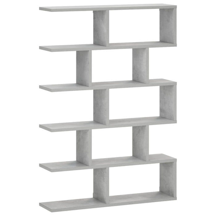 Raft de perete Gri Beton 70 x 17 x 101 cm Lemn prelucrat WALTI