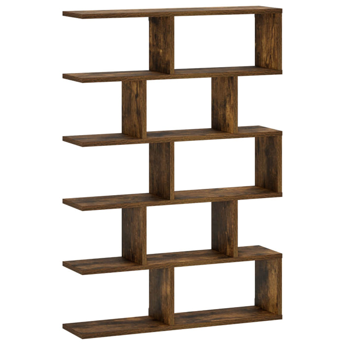 Raft de perete Stejar fumuriu 70 x 17 x 101 cm Lemn prelucrat WALTI