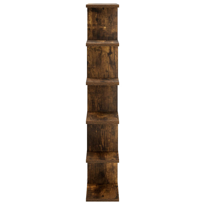 Raft de perete Stejar fumuriu 70 x 17 x 101 cm Lemn prelucrat WALTI