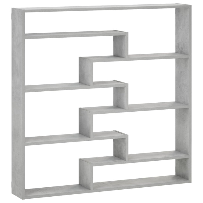 Raft de perete Gri Beton 103 x 17 x 102 cm Lemn prelucrat - WALTI WALTI