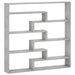 Raft de perete Gri Beton 103 x 17 x 102 cm Lemn prelucrat - WALTI WALTI