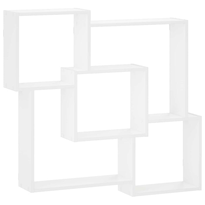 Raft de perete Alb 98 x 17 x 91 cm Lemn prelucrat WALTI