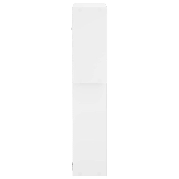 Raft de perete Alb 98 x 17 x 91 cm Lemn prelucrat WALTI