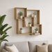 Raft de perete Stejar Artizanal 98 x 17 x 91 cm Lemn prelucrat - WALTI WALTI