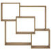 Raft de perete Stejar Artizanal 98 x 17 x 91 cm Lemn prelucrat - WALTI WALTI
