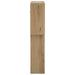 Raft de perete Stejar Artizanal 98 x 17 x 91 cm Lemn prelucrat - WALTI WALTI