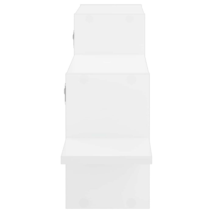 Raft de perete Alb 95 x 17 x 37 cm Lemn prelucrat WALTI