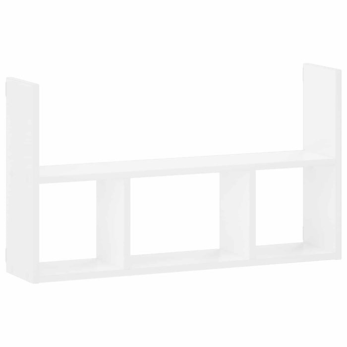 Raft de perete Alb 78.5 x 17 x 45 cm Lemn prelucrat WALTI