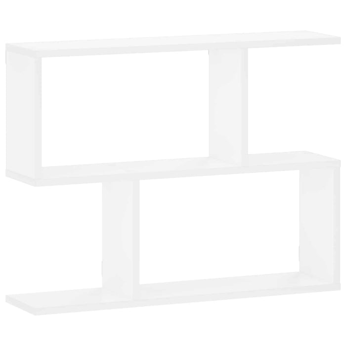 Raft de perete Alb 72 x 17 x 55.5 cm Lemn prelucrat WALTI
