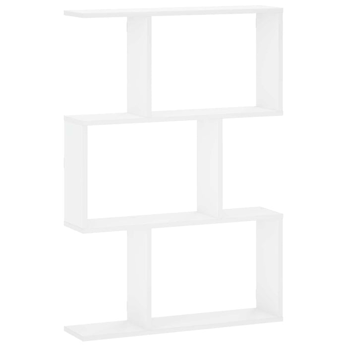 Raft de perete Alb 72 x 17 x 105 cm Lemn prelucrat WALTI