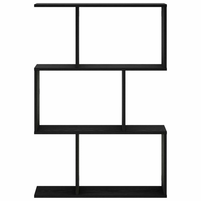 Raft de perete Stejar Negru 72 x 17 x 105 cm Lemn prelucrat WALTI