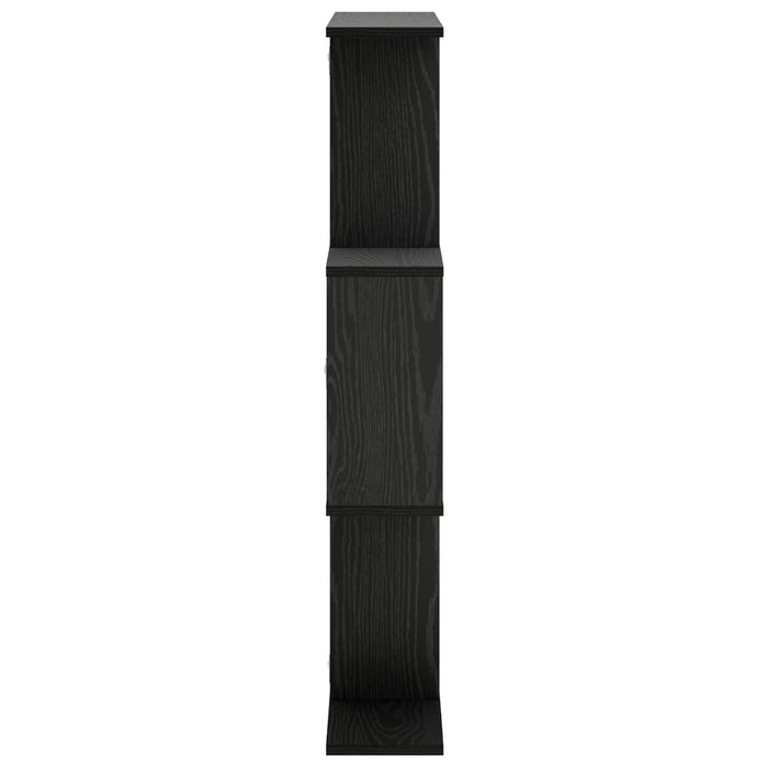 Raft de perete Stejar Negru 72 x 17 x 105 cm Lemn prelucrat WALTI