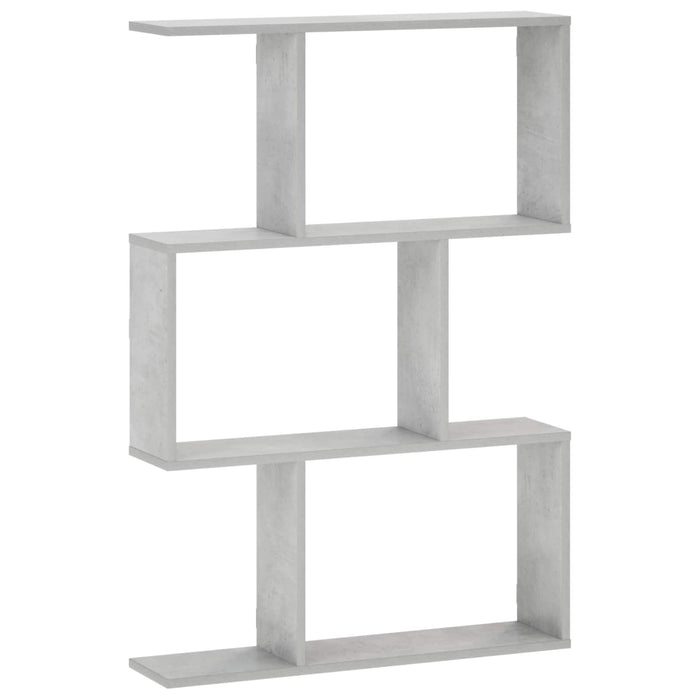 Raft de perete Gri Beton 72 x 17 x 105 cm Lemn prelucrat WALTI