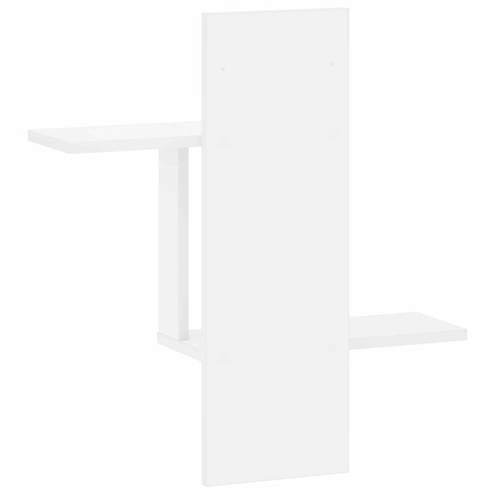 Raft de perete Alb 59 x 17 x 63 cm Lemn prelucrat WALTI