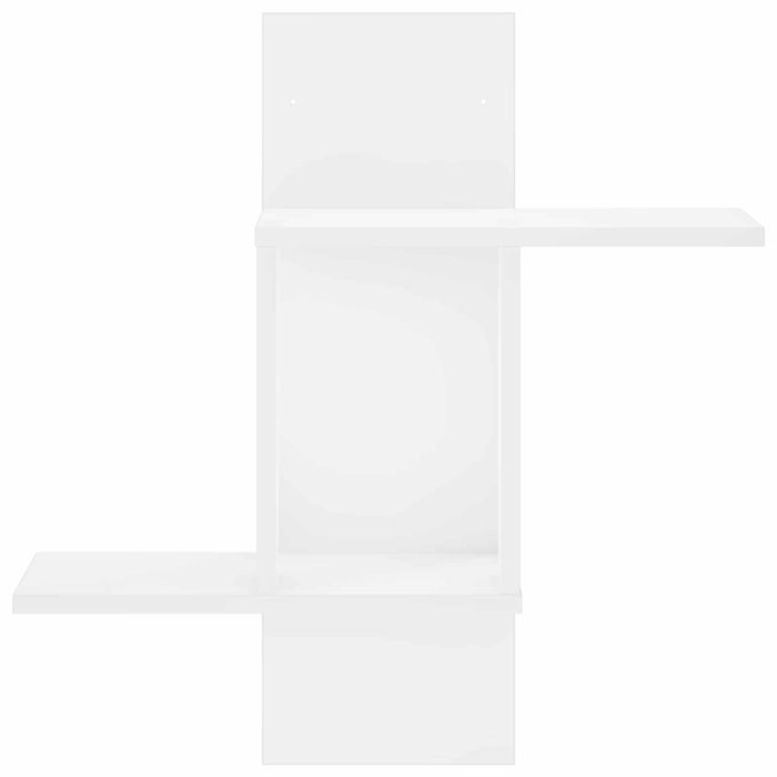 Raft de perete Alb 59 x 17 x 63 cm Lemn prelucrat WALTI