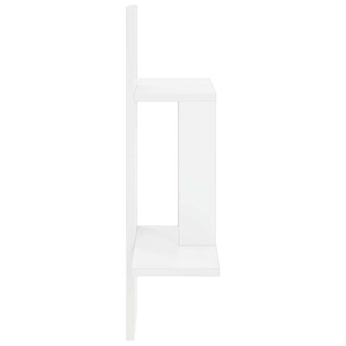 Raft de perete Alb 59 x 17 x 63 cm Lemn prelucrat WALTI