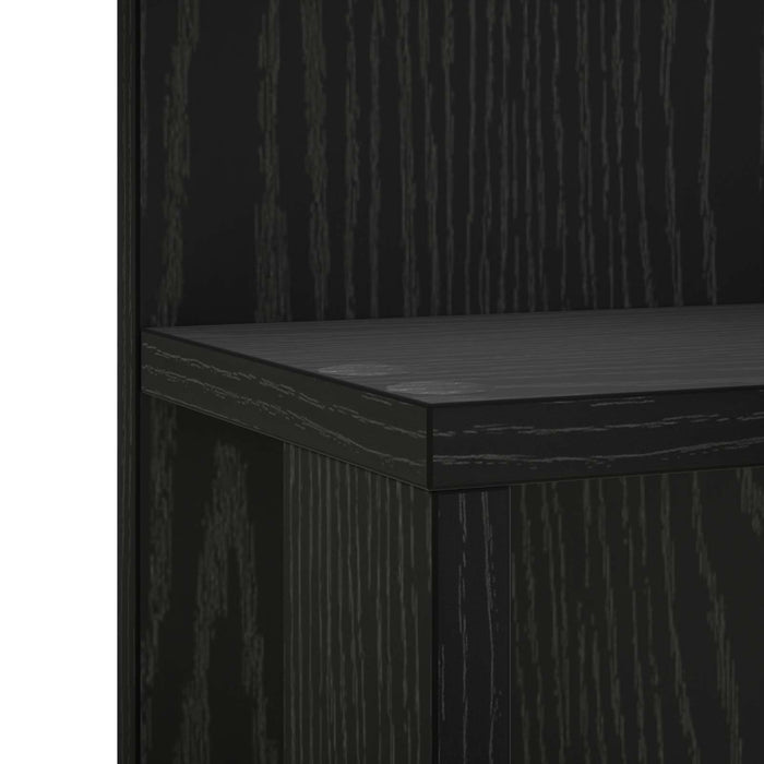 Raft de perete Stejar Negru 59 x 17 x 63 cm Lemn prelucrat WALTI